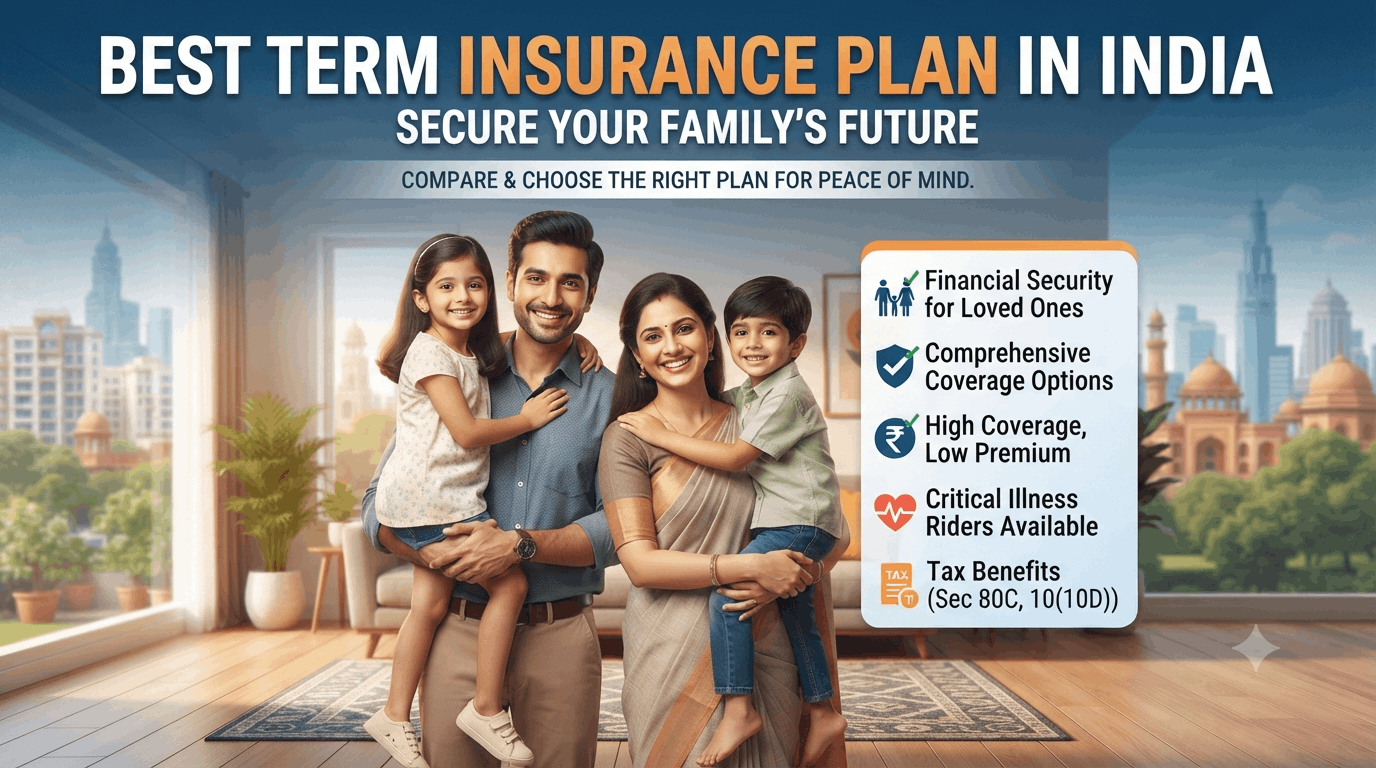 Best Term Insurance Plan in India: How to Compare